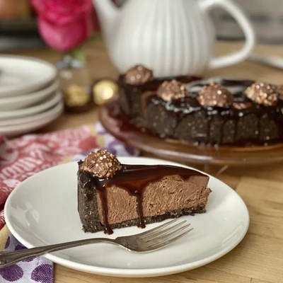 Chocolaty Chocolate Hazelnut No-Bake Che | Eric Lundy | Foody