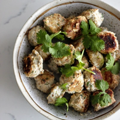 Herby Balsamic Chicken Meatballs | Jackie Shao | Foody