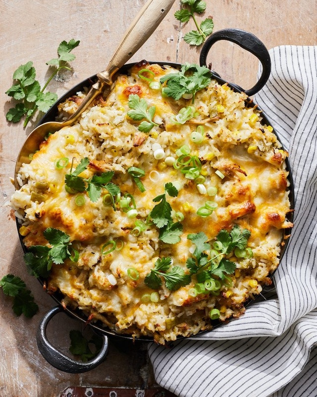 Chicken Rice And Cheese Cassero | What's Gaby Cooking | Foody