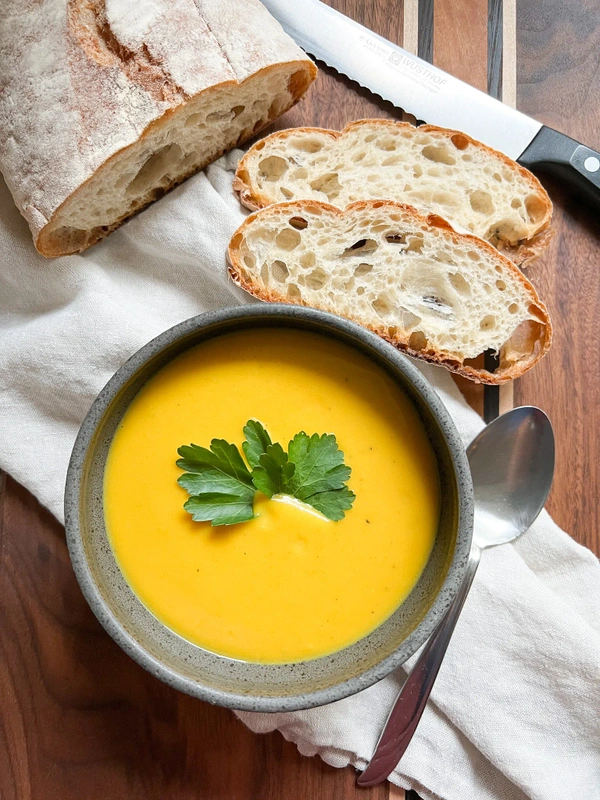 Spicy Squash Soup Frances Kellar Foody