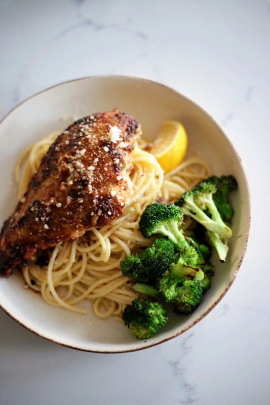 Herby Mustard Chicken Piccata with Lemo Jackie Shao Foody