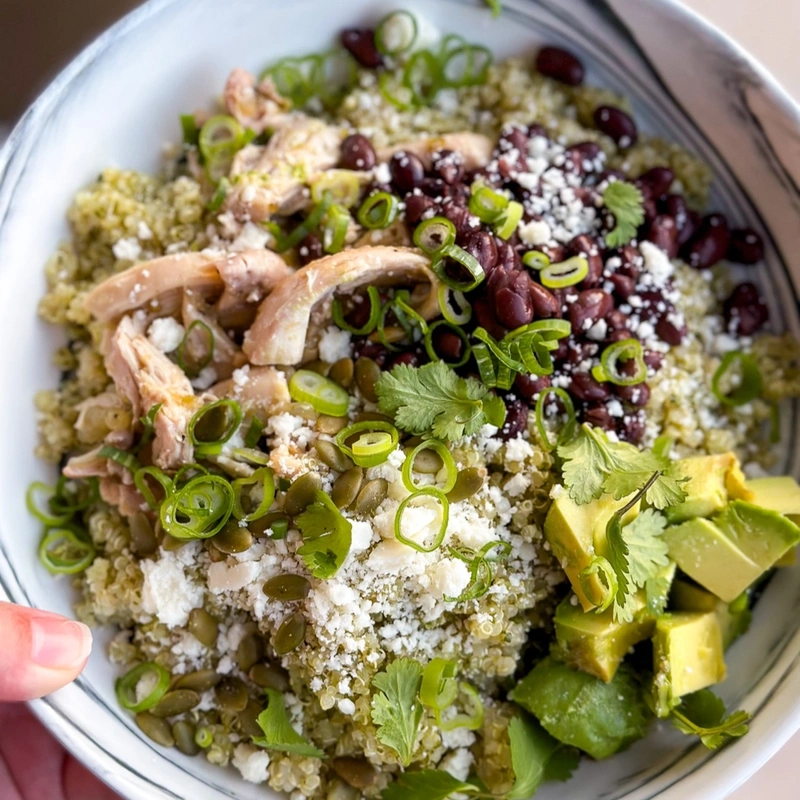 Chicken Salsa Verde & Cilantro Vinai Brenna Stitzel Foody